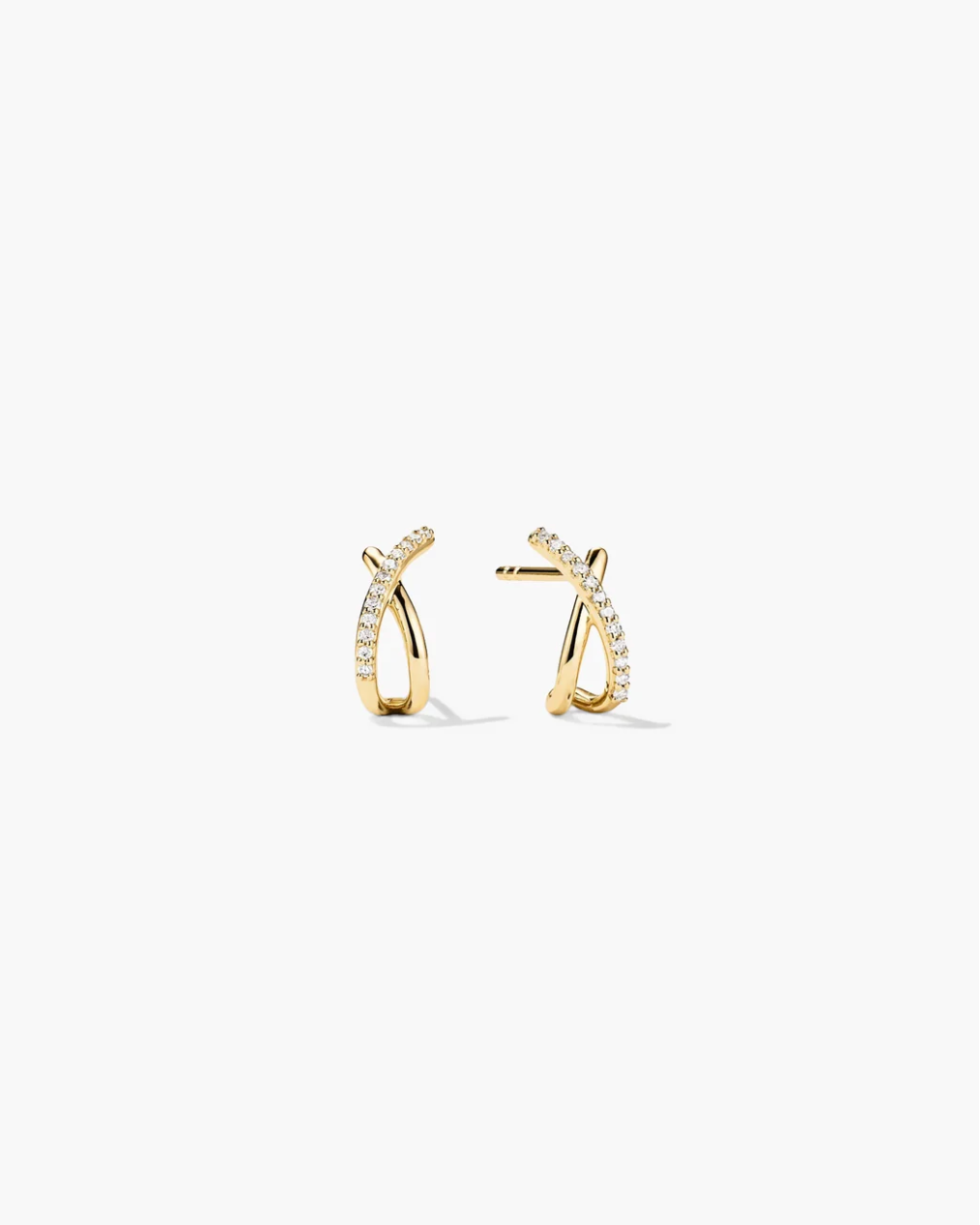 Pavé Diamond Studs