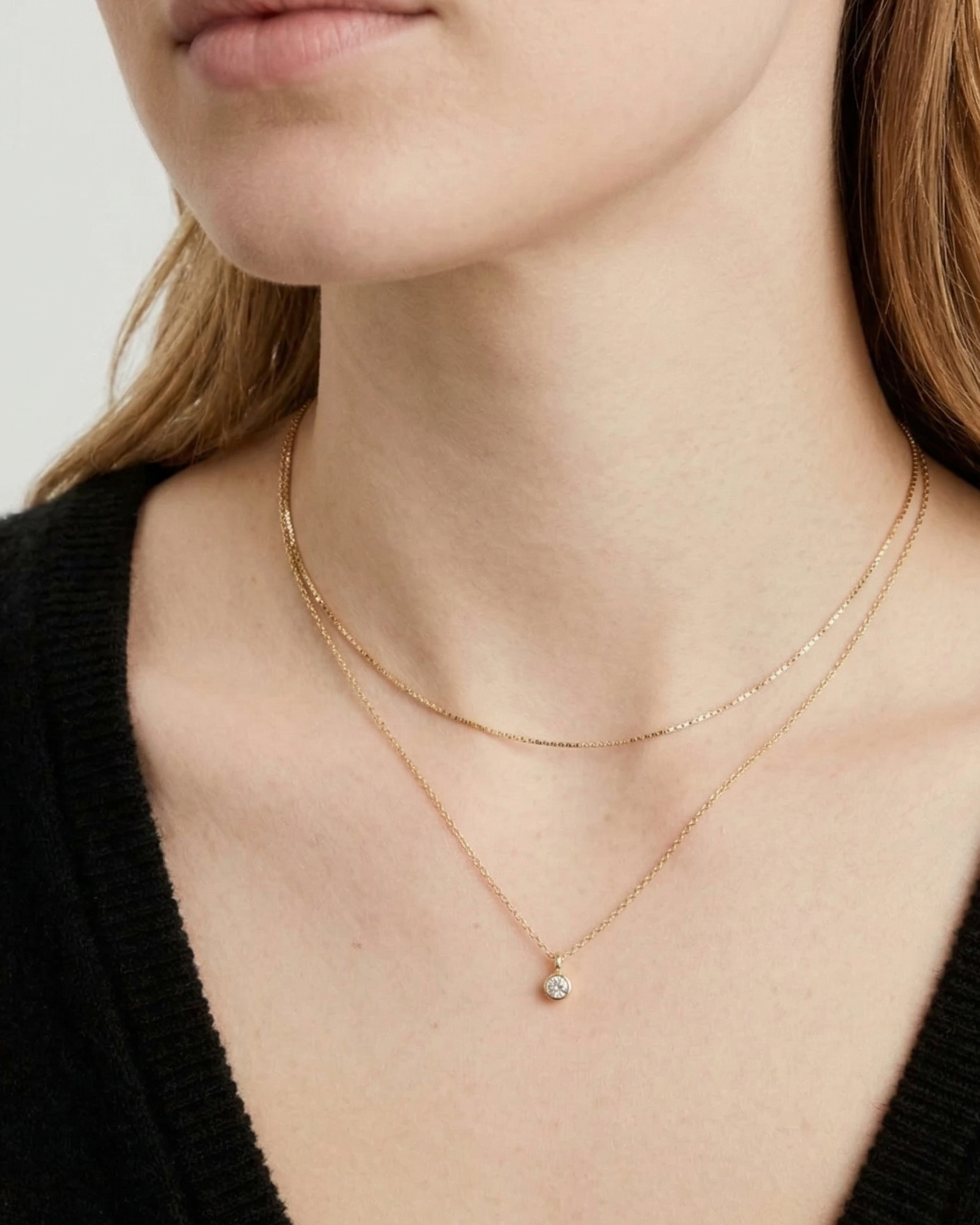 Birthstone Pendant Necklace