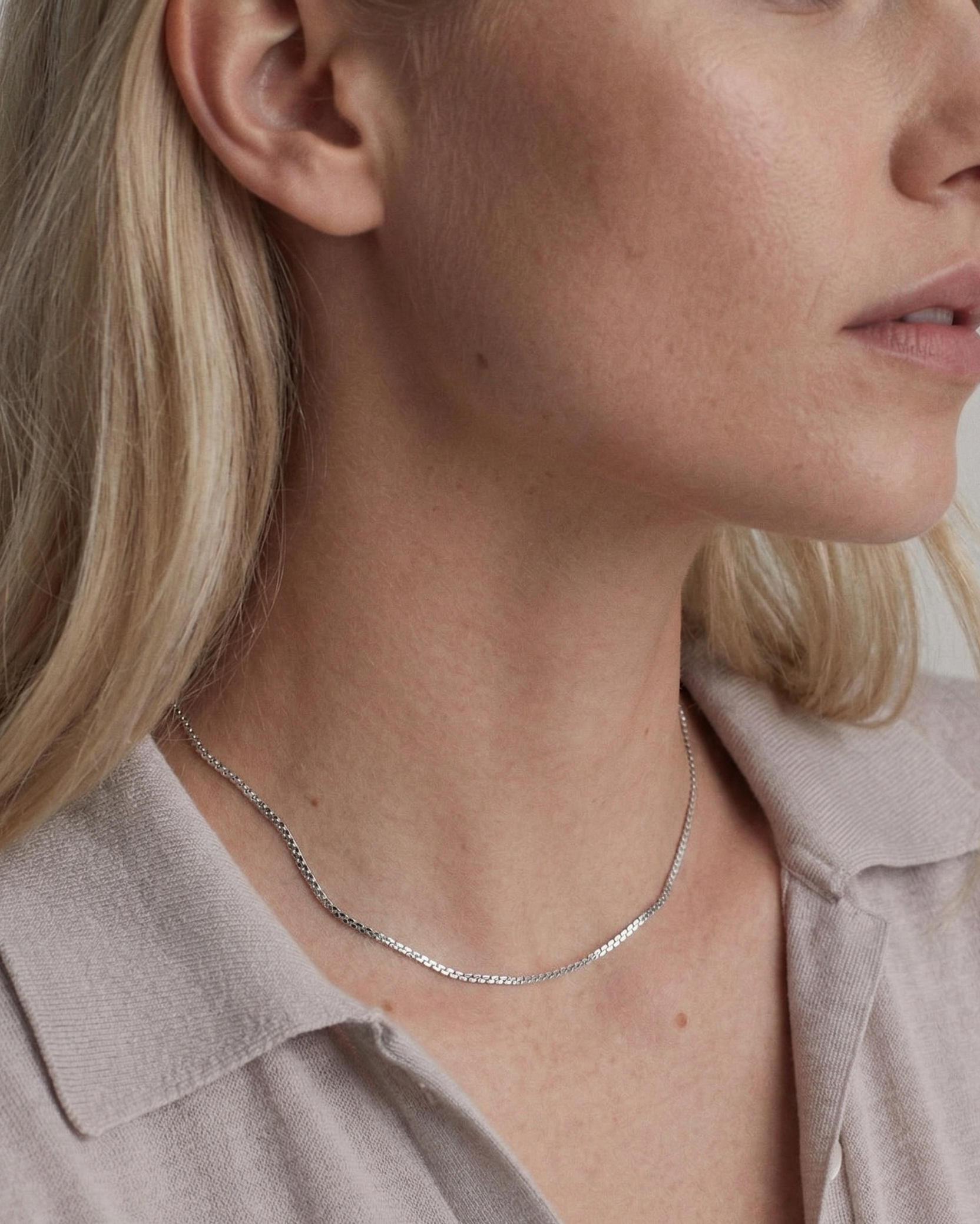 Serpentine Chain Necklace