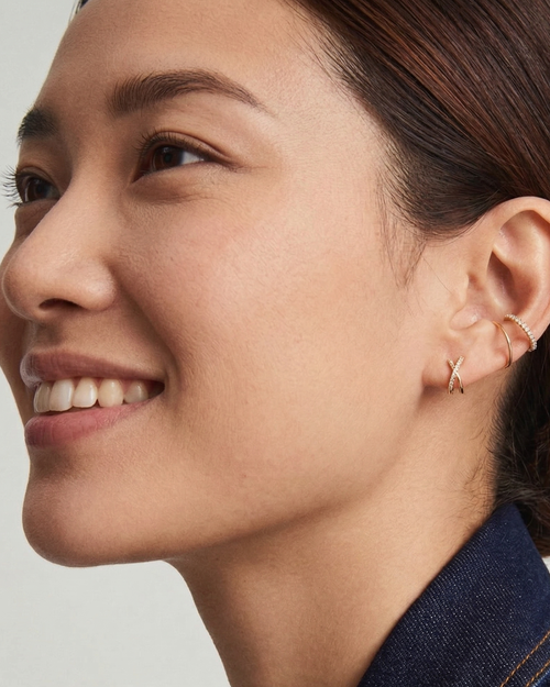 Pavé Diamond Studs