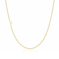 14K Gold Pave Diamond Letter Y Necklace